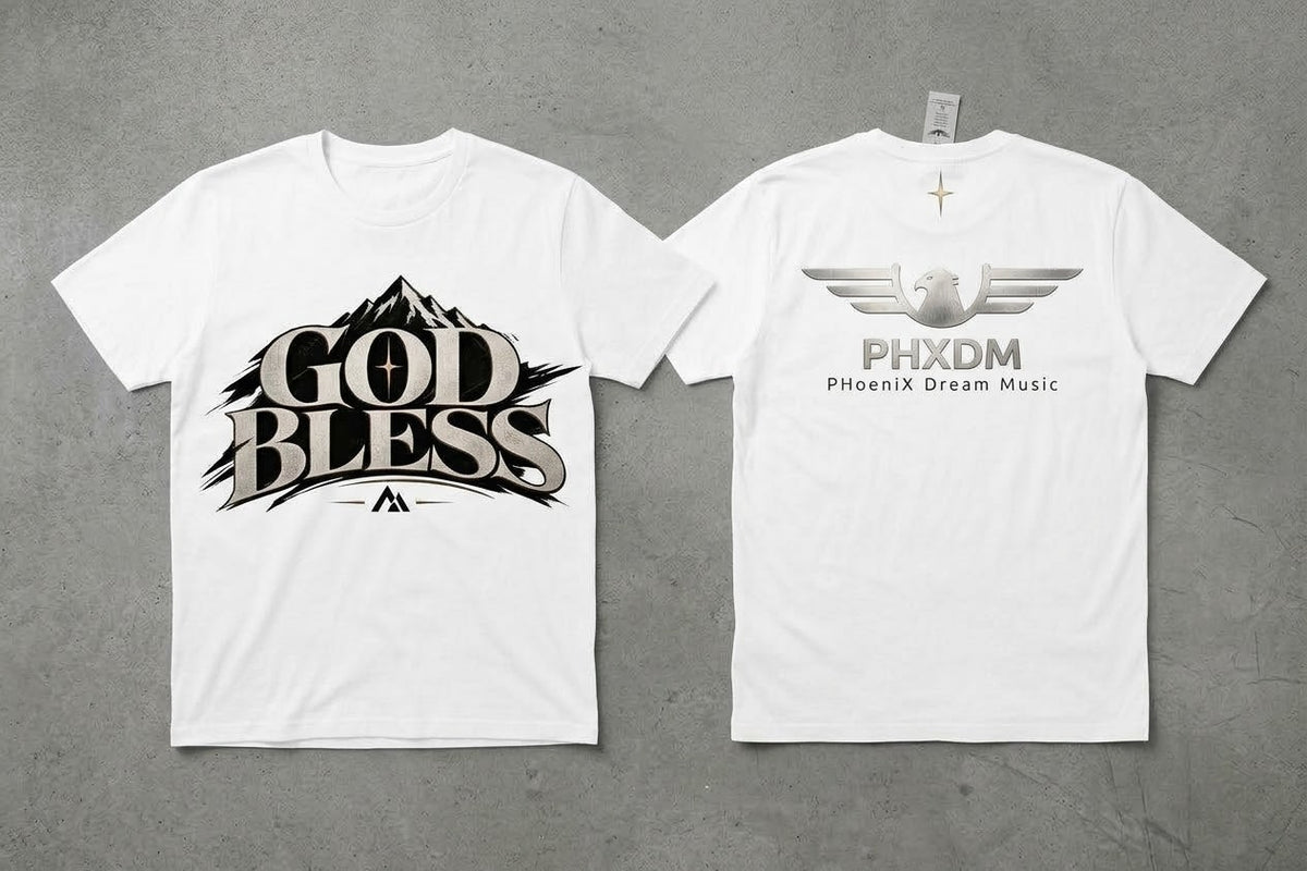 T-shirts "God Bless X PHXDM"