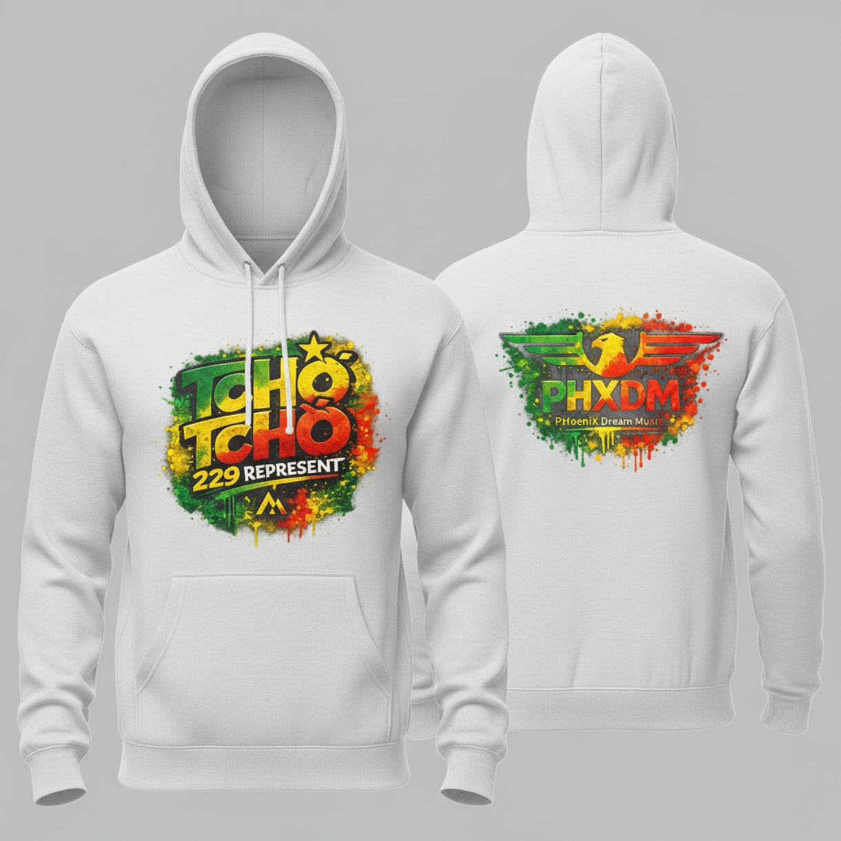 Sweats à capuche " Tchô Tchô X PHXDM "