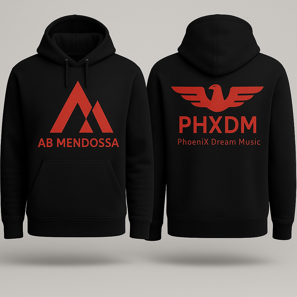 Sweat à capuche " AB MENDOSSA X PHXDM "