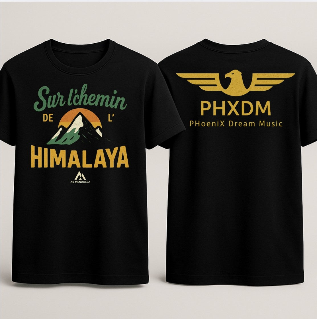 T-shirts " Sur l'chemin de l'Himalaya X PHXDM "
