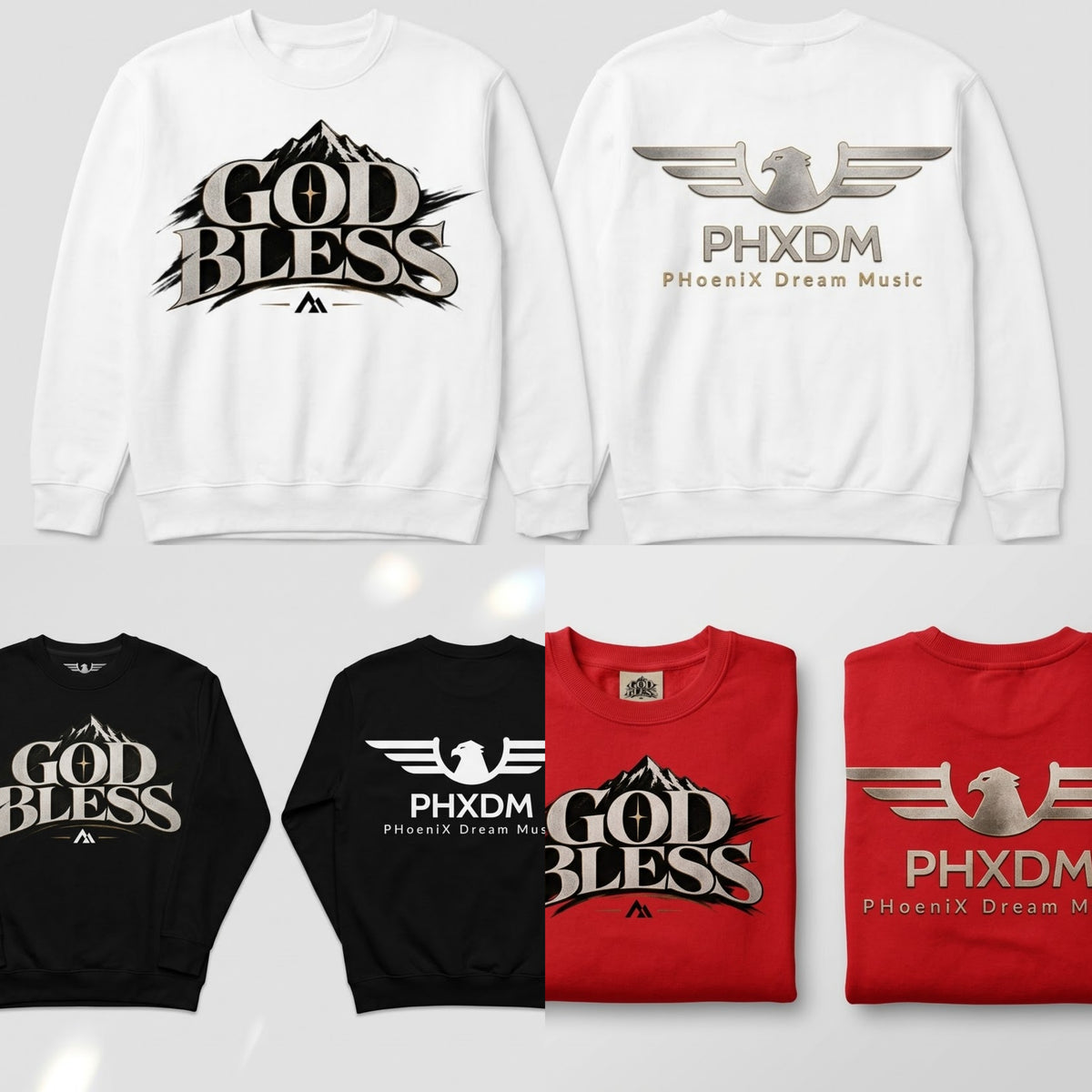 Sweat "God Bless X PHXDM"