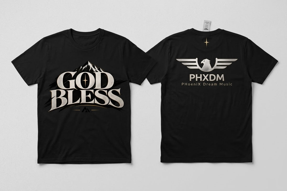 T-shirts "God Bless X PHXDM"