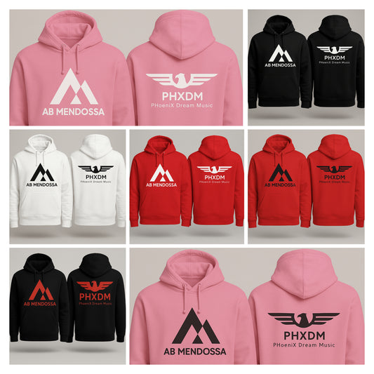 Sweat à capuche " AB MENDOSSA X PHXDM "