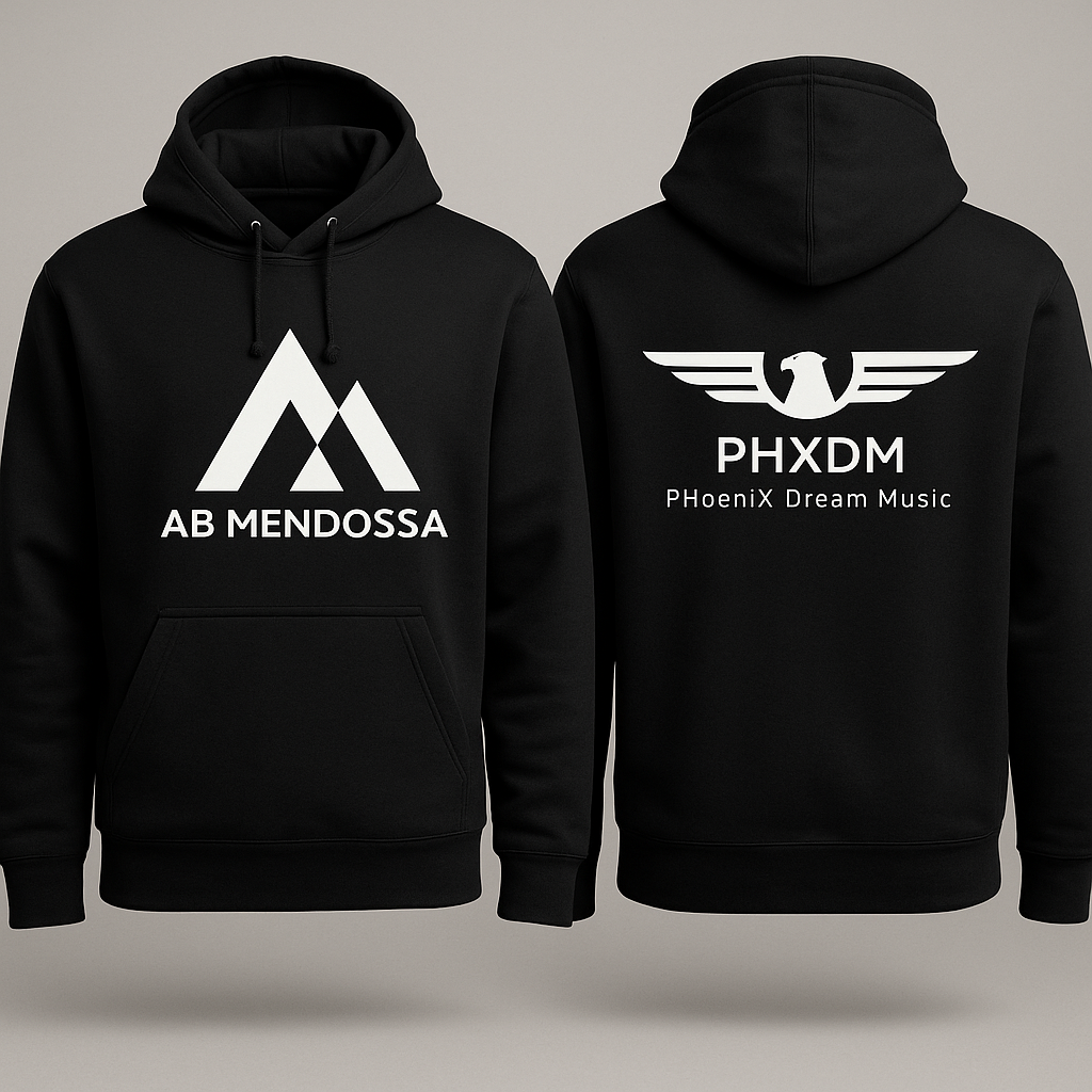 Sweat à capuche " AB MENDOSSA X PHXDM "