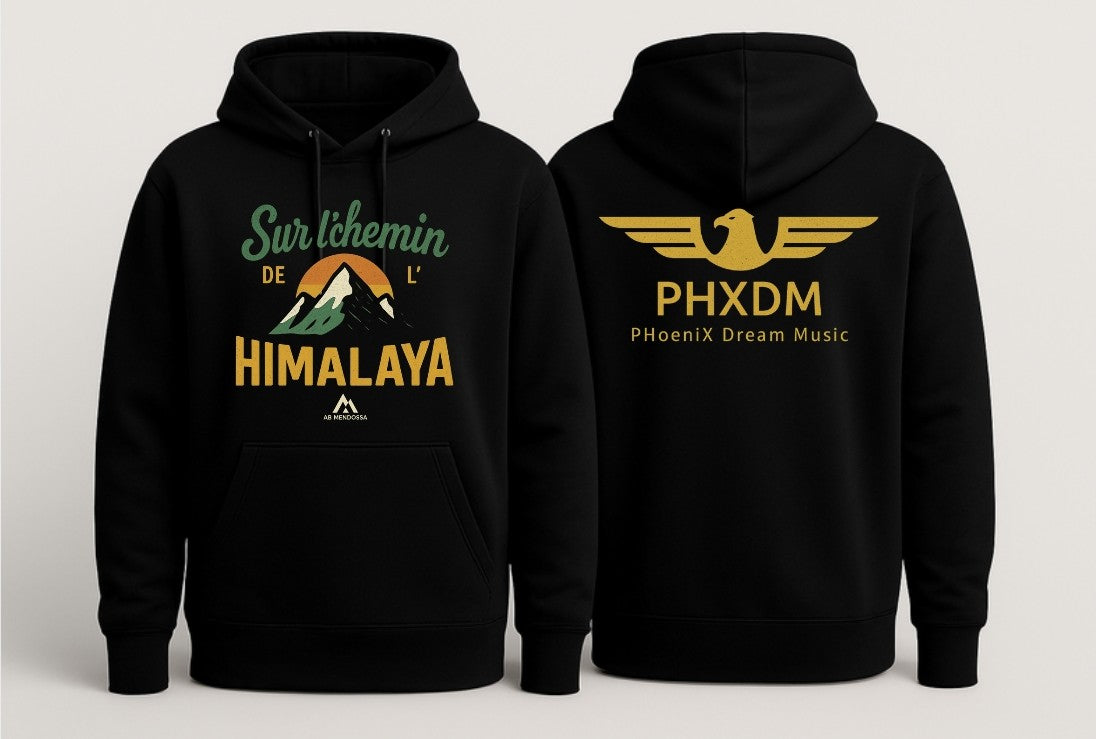 Sweats à capuche " Sur l'chemin de l'Himalaya X PHXDM"