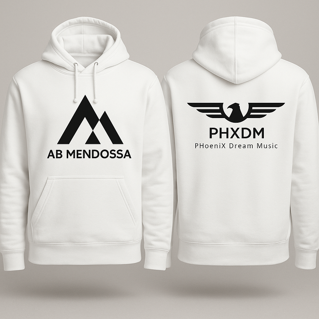 Sweat à capuche " AB MENDOSSA X PHXDM "