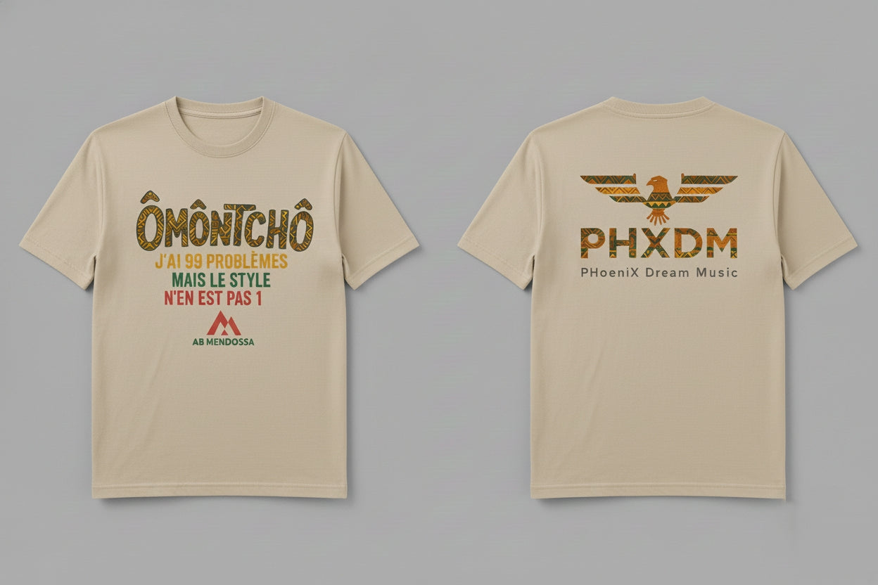 T-shirts " ÔMÔNTCHÔ X PHXDM "