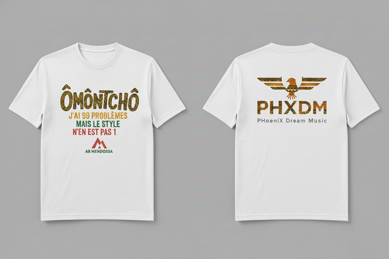 T-shirts " ÔMÔNTCHÔ X PHXDM "