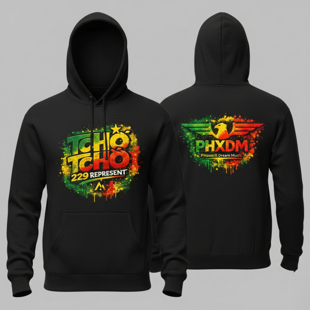 Sweats à capuche " Tchô Tchô X PHXDM "