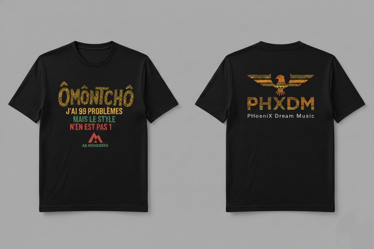 T-shirts " ÔMÔNTCHÔ X PHXDM "