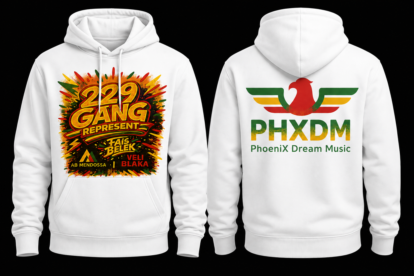 Hoodies "229 GANG X PHXDM"