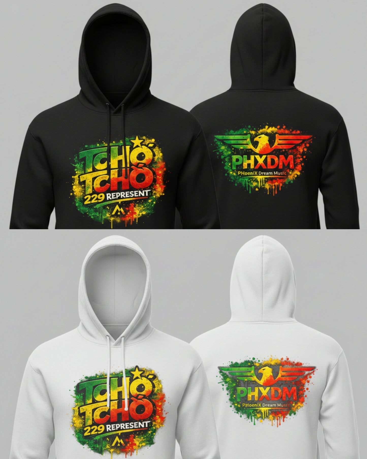 Sweats à capuche " Tchô Tchô X PHXDM "