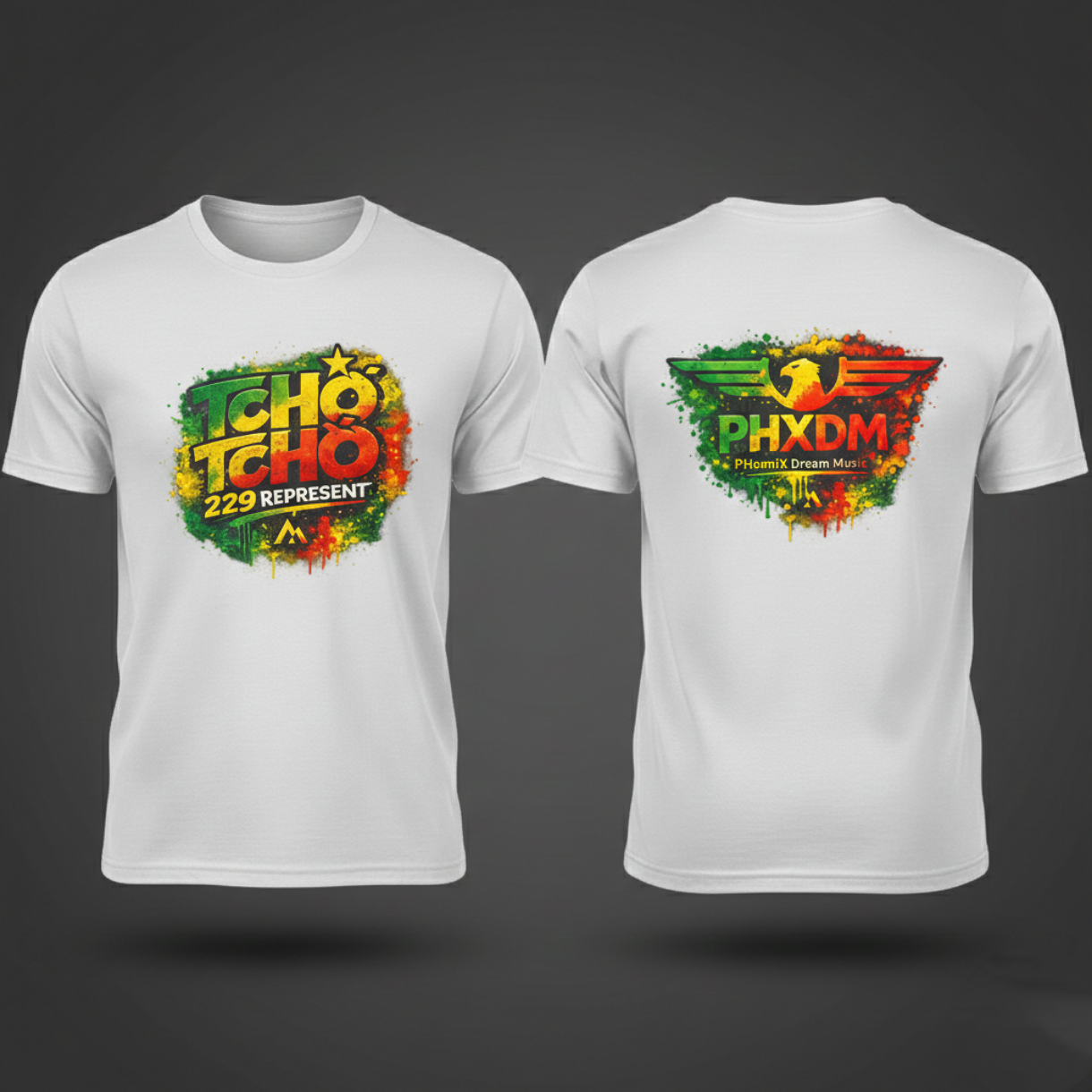 T-shirts " Tchô Tchô X PHXDM "