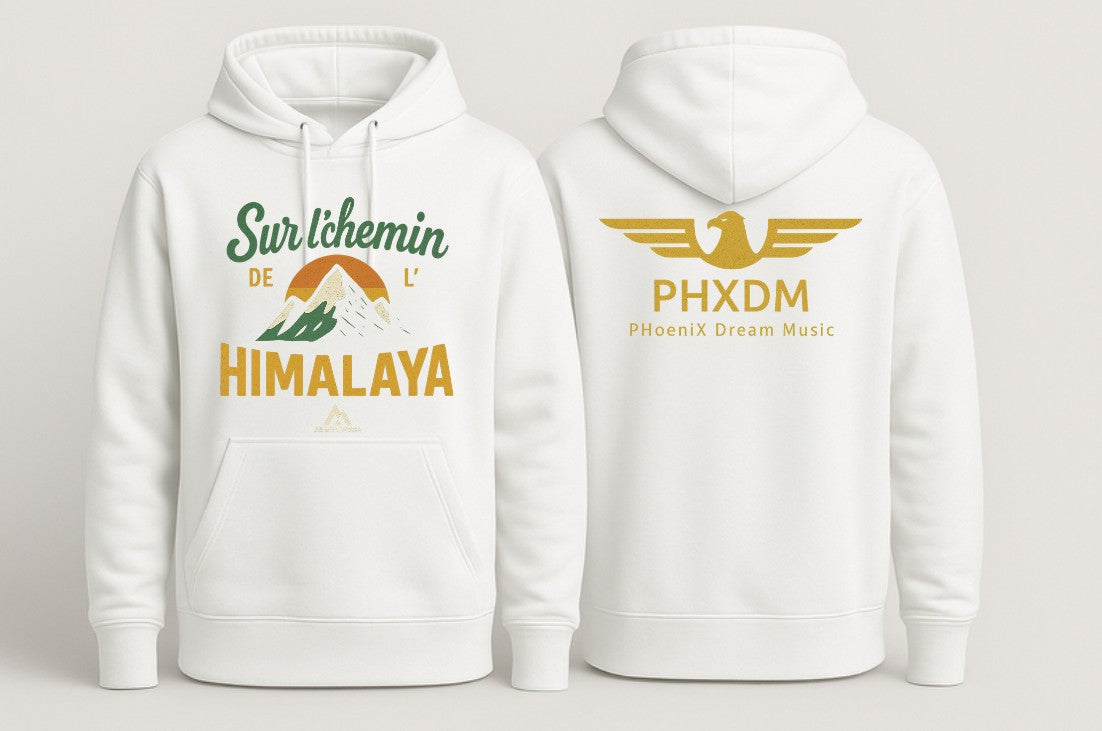Sweats à capuche " Sur l'chemin de l'Himalaya X PHXDM"