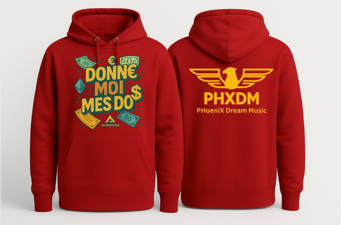 Sweats à capuche " Donne Moi Mes Do$ X PHXDM "